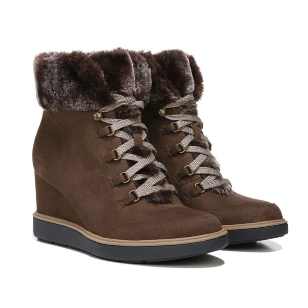 Dr. Scholl’s Women's J Furry Wedge Boot
